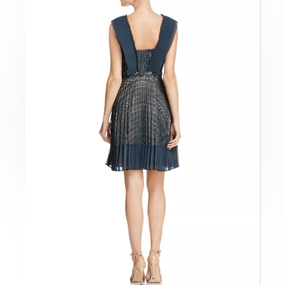 French Connection Teal Dress - Picture 2 of 12